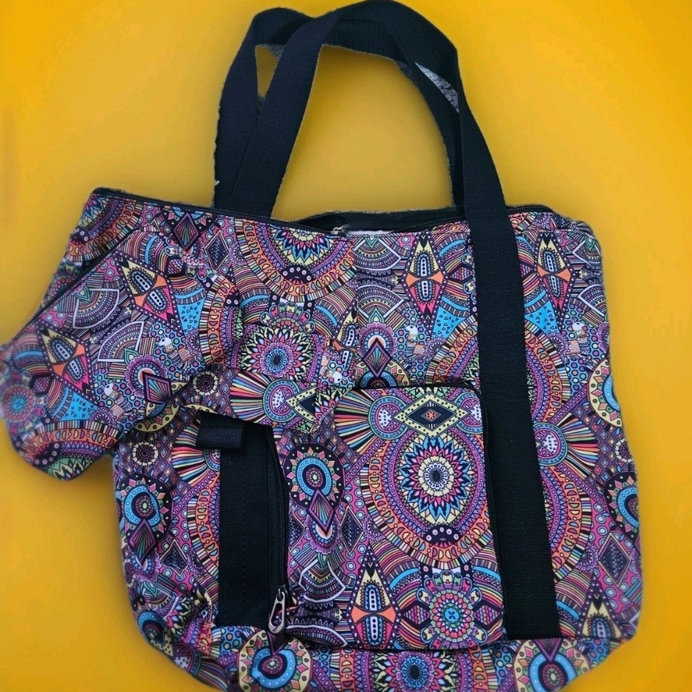 Rainbow Wanderlust Sakroots Tote Bundle